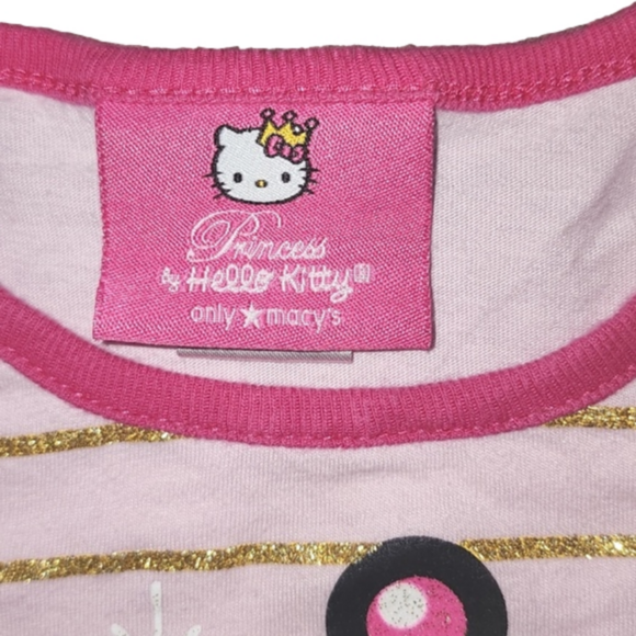 HELLO KITTY Light Pink Tunic-Like Short Sleeve Tee - Picture 3 of 6